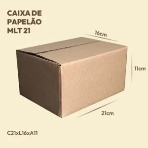 Caixa Maleta 21 - 21x16x11 cm